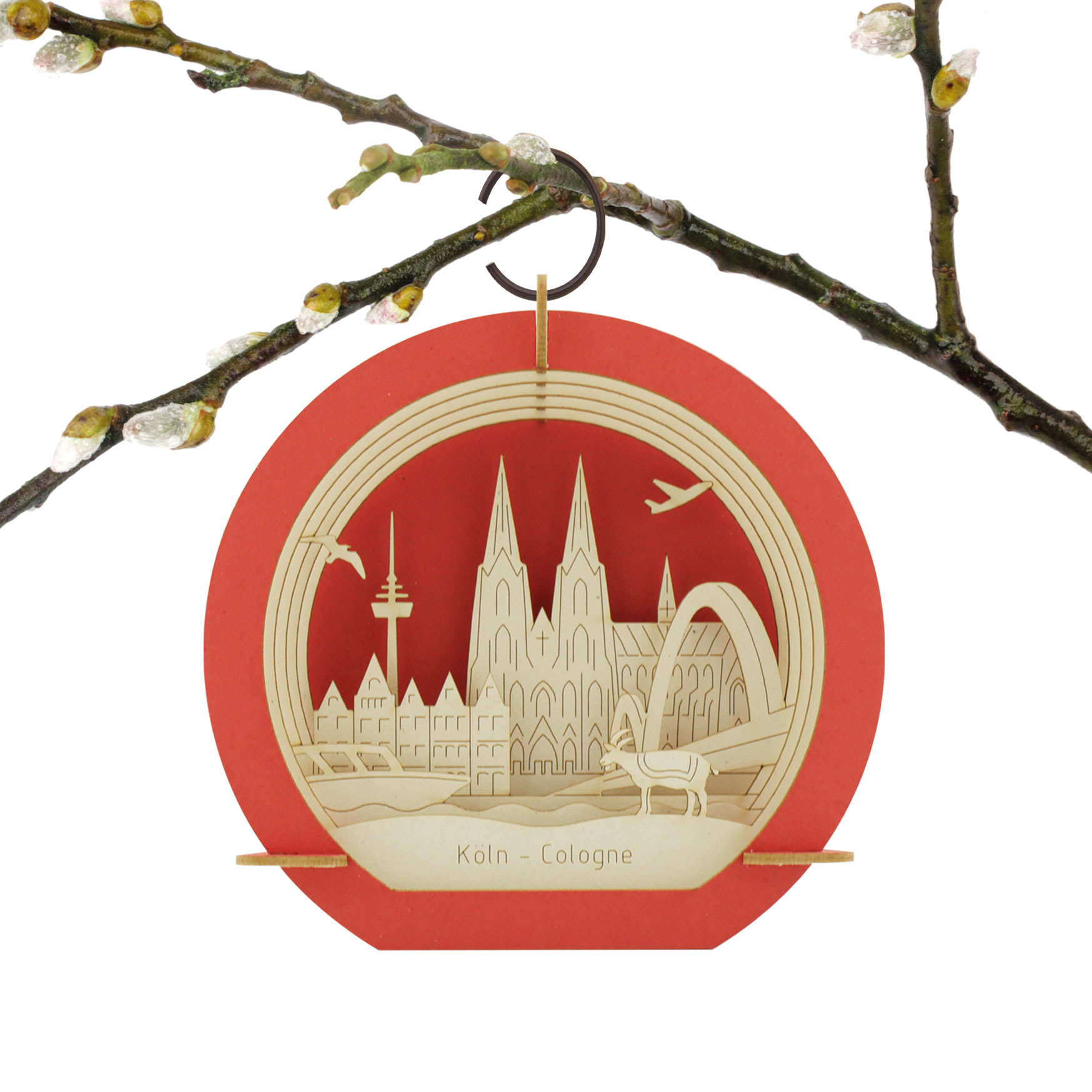 Baumanhänger / Silhourondo "Köln"