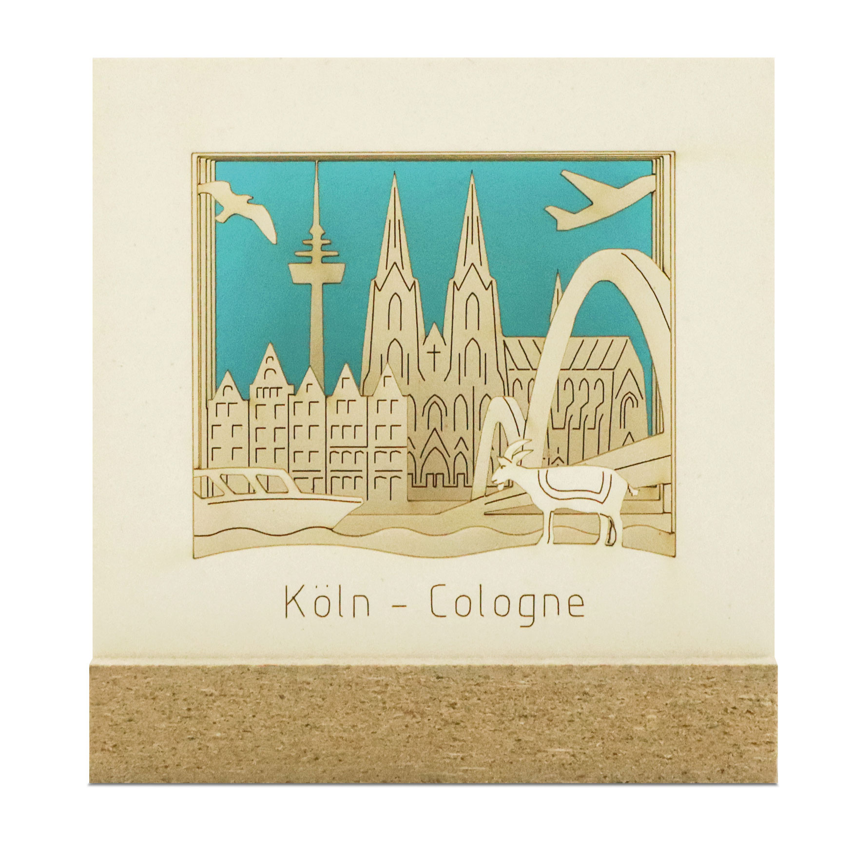 Motivstecksatz / Silhourama "Köln"