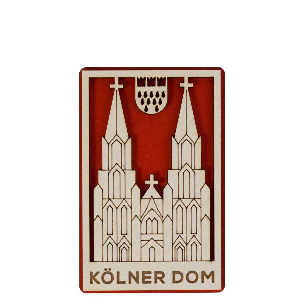 Holzmagnete "Köln"
