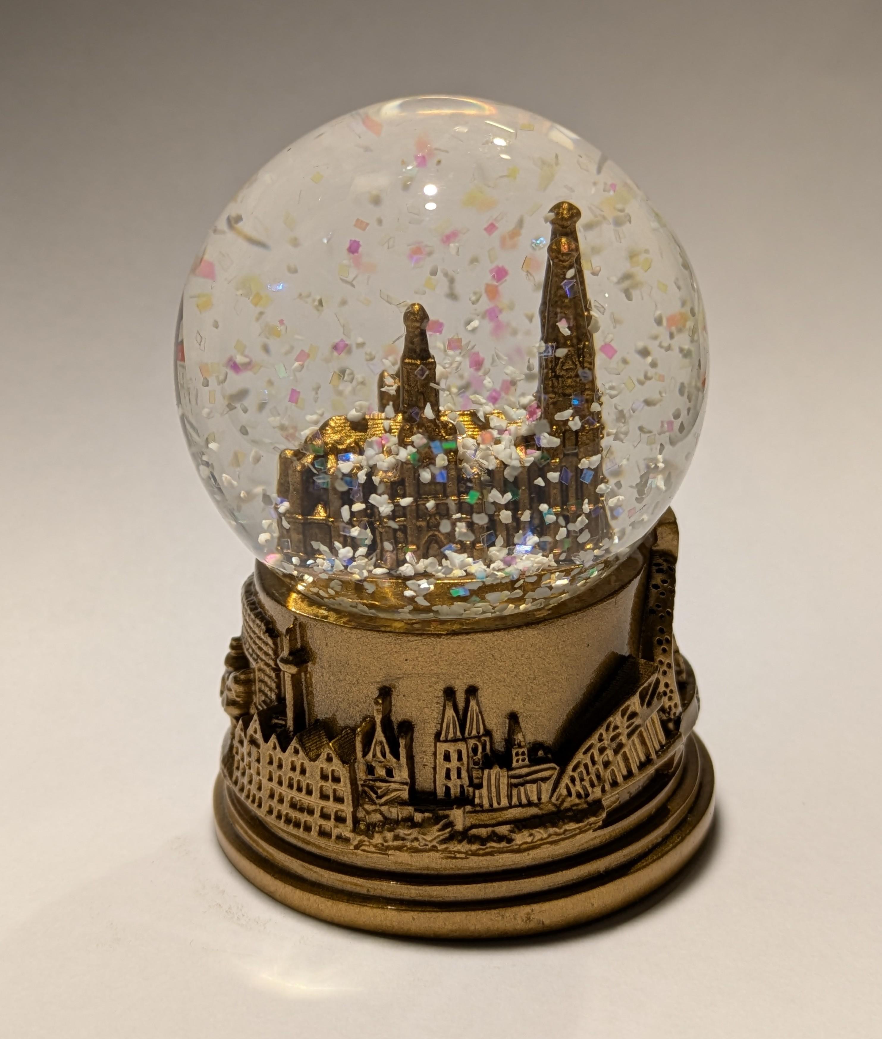 Schneekugel Kölner Dom "klein"