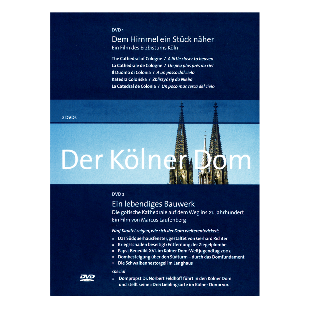 Doppel-DVD "Der Kölner Dom: Himmel/Bauwerk"