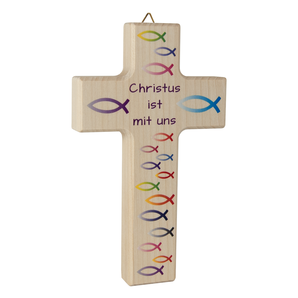 Kinderkreuz "Christus ist mit uns"